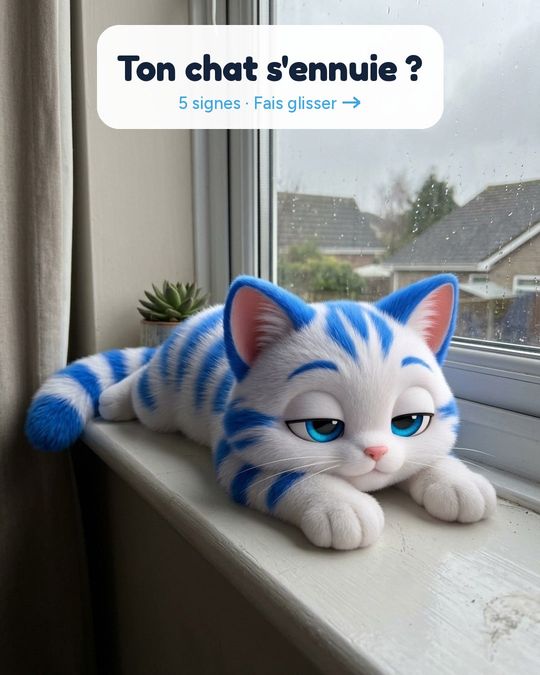 Ton chat s'ennuie ?